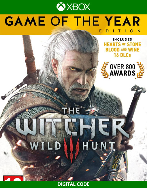 The Witcher 3 Wild Hunt Game of the Year Edition Xbox Live [Digital Code]