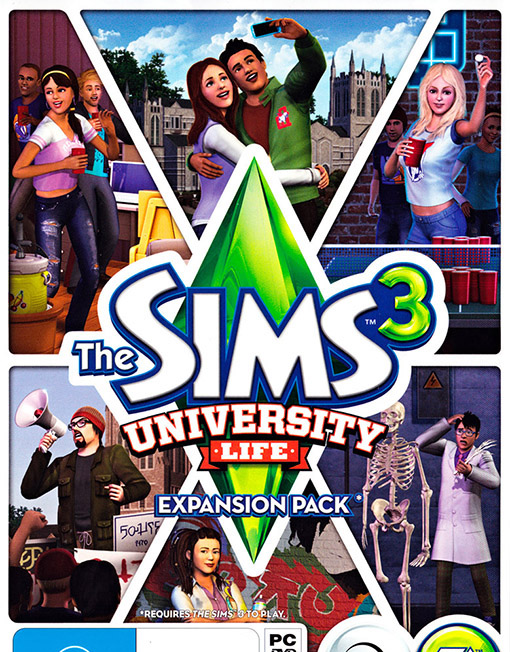 The Sims 3 University Life PC