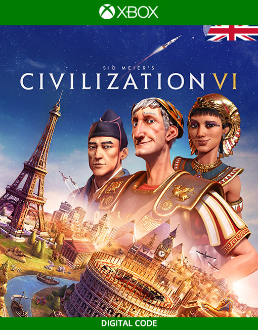 Sid Meier's Civilization VI 6 Xbox Live [Digital Code]