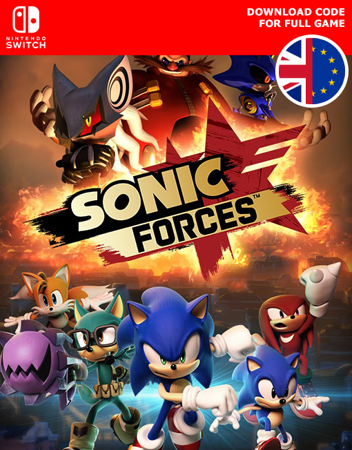 Sonic Forces Nintendo Switch Game | Digital Code