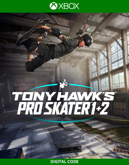 Tonk Hawk's Pro Skater 1 + 2 Xbox Live [Digital Code]