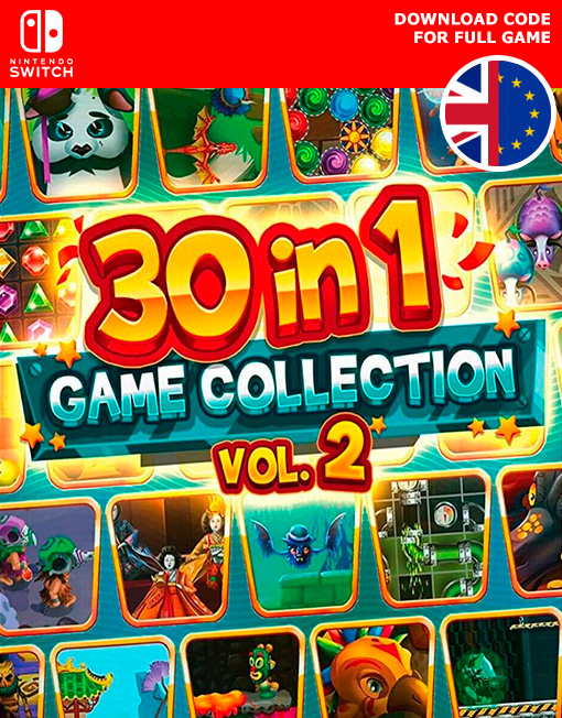 30 in 1 Game Collection Volume 2 Nintendo Switch [Digital Code]