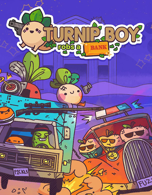 Turnip Boy Robs a Bank PC Game Steam Key