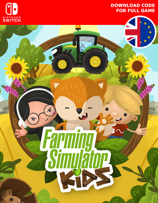Farming Simulator Kids Nintendo Switch Game Digital Code