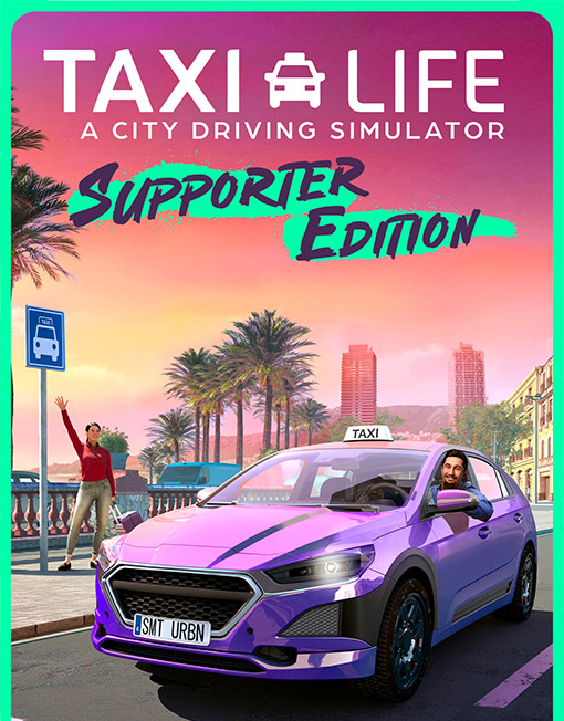 Taxi Life A City Driving Simulator Supporter Edition PC Game Steam Key