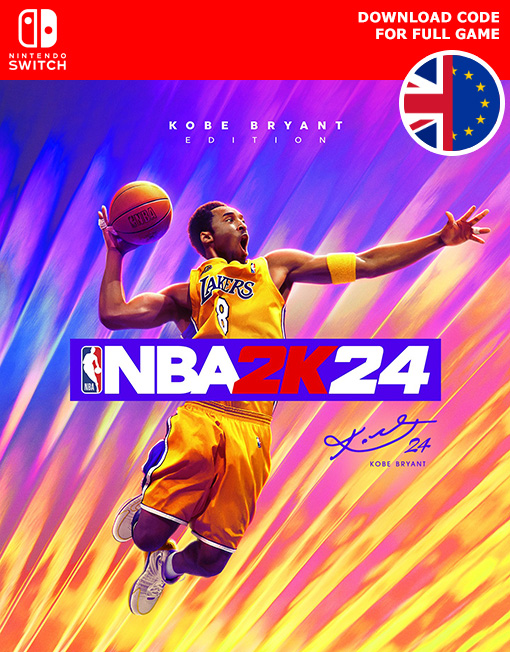 NBA 2K24 Kobe Bryant Edition Nintendo Switch Game Digital Code