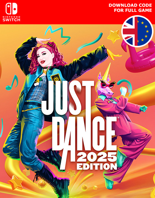 Just Dance 2025 Edition Nintendo Switch Game Digital Code