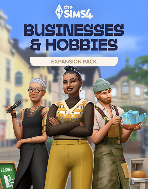 The Sims 4 Businesses & Hobbies Expansion Pack PC Game EA App Key